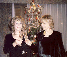 Andrea and her mother, Linde